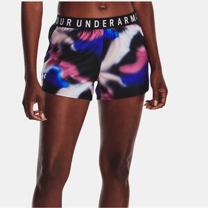 Under Armour Women's UA Play Up 3.0 printed colorful shorts